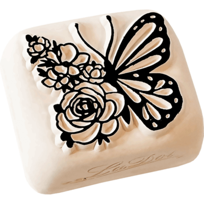 Rose et Papillon